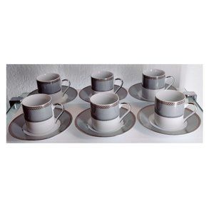 Tiger Yedi Porcelain Demitasse Cup & Saucer Porzellanfabrik MCS Ttrschenreuth